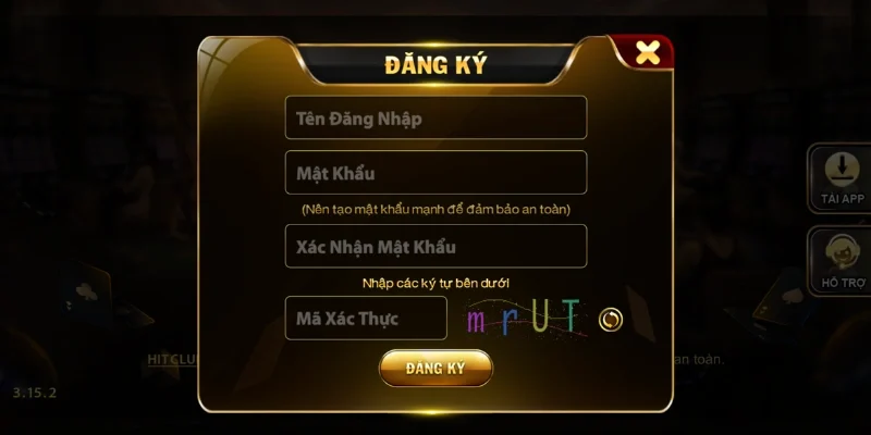 Đăng ký tài khoản (30 giây)
